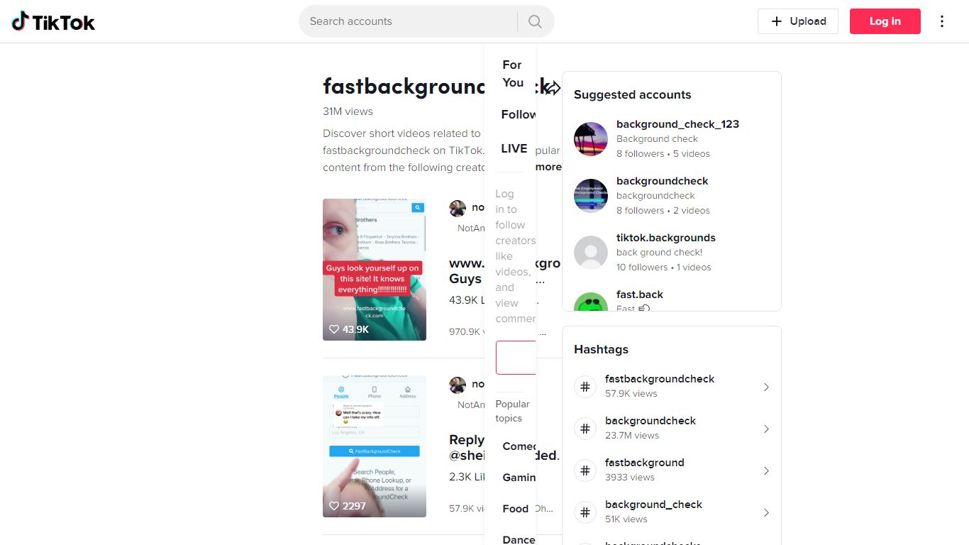 Discover fastbackgroundcheck 's popular videos | TikTok